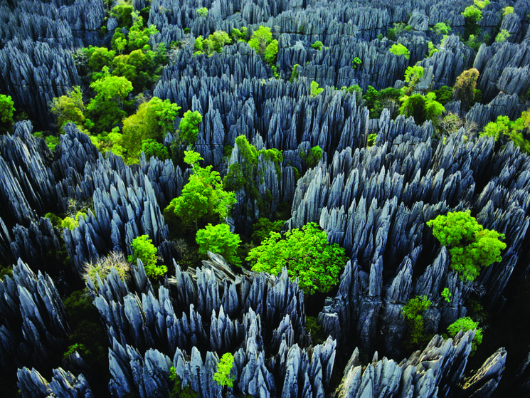 limestone pinnacles