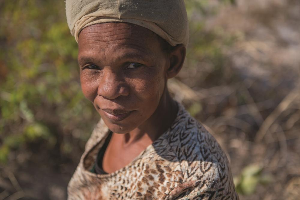 Imbamba Felicita, Khwe woman from Namibia