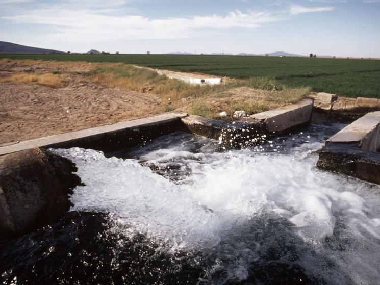 Water from underground aquifers Used to irrigate great prairies of wheat and other commercial crops Gulf of California, Mexico