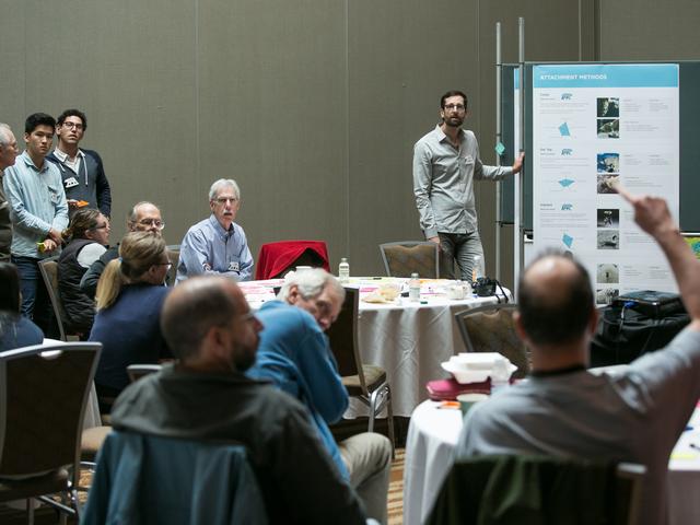 participants in bear tracking workshop