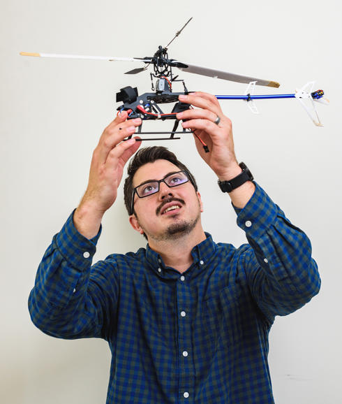 Becker with drone