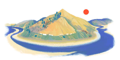 River illustration