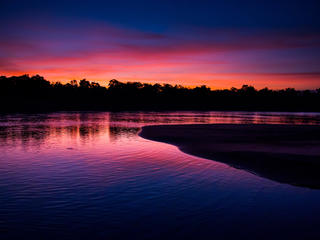 Rio Bita sunset