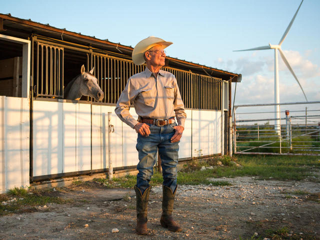 Charles Barfknecht, a saddle maker and land owner.