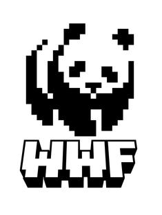WWF Logo for Minecraft Partnership