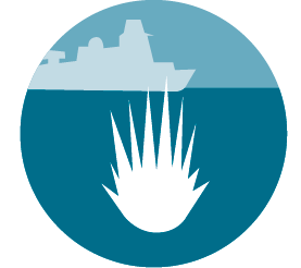 Illustration of seismic survey