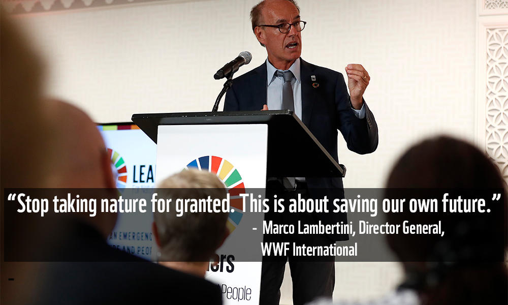 Marco Lambertini at UNGA