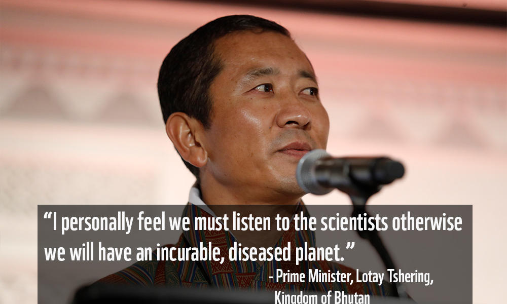 Lotay Tshering at UNGA