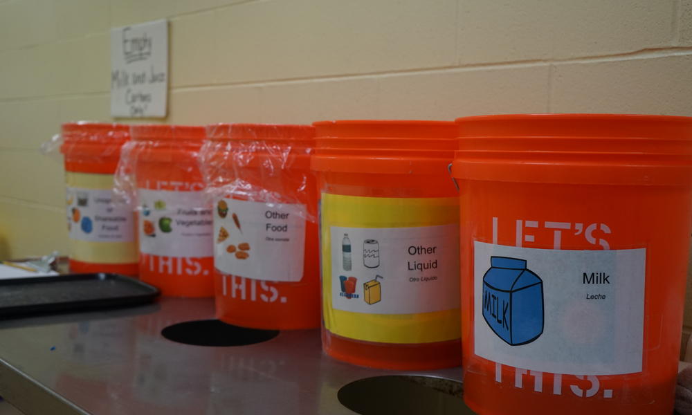 WWF Food Waste Warrior - Bucket Setup for Food Collection