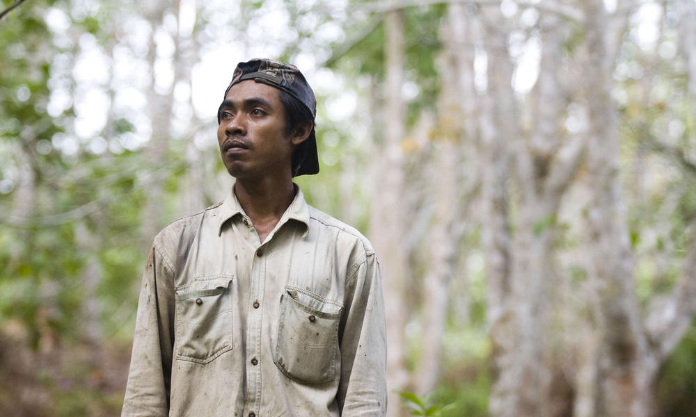 Didik, resident of Long Pahangai, Borneo