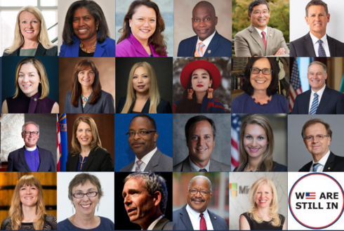 Portraits of people in the Leaders Circle
