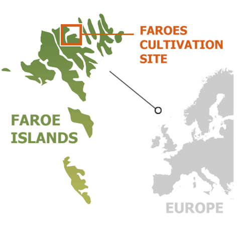 Map of Faroes