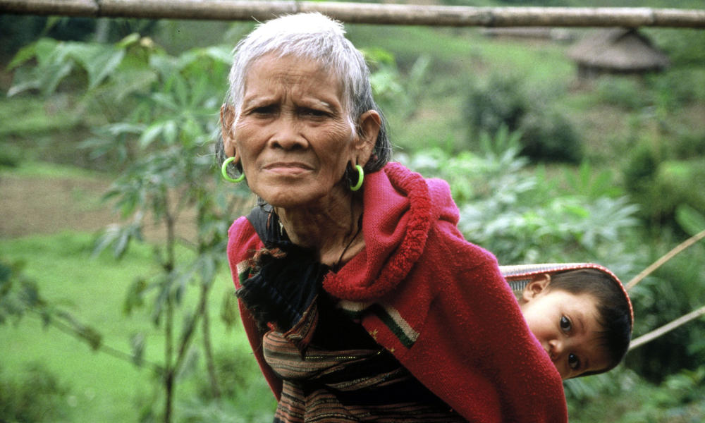 Tribal woman in Central Vietnam