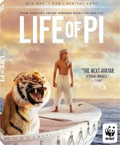LIFE OF PI DVD