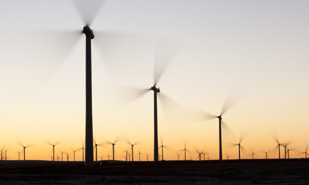 wind turbines