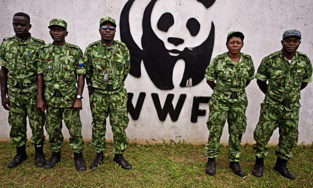 Anti-poaching patrol at the WWF-Gabon office