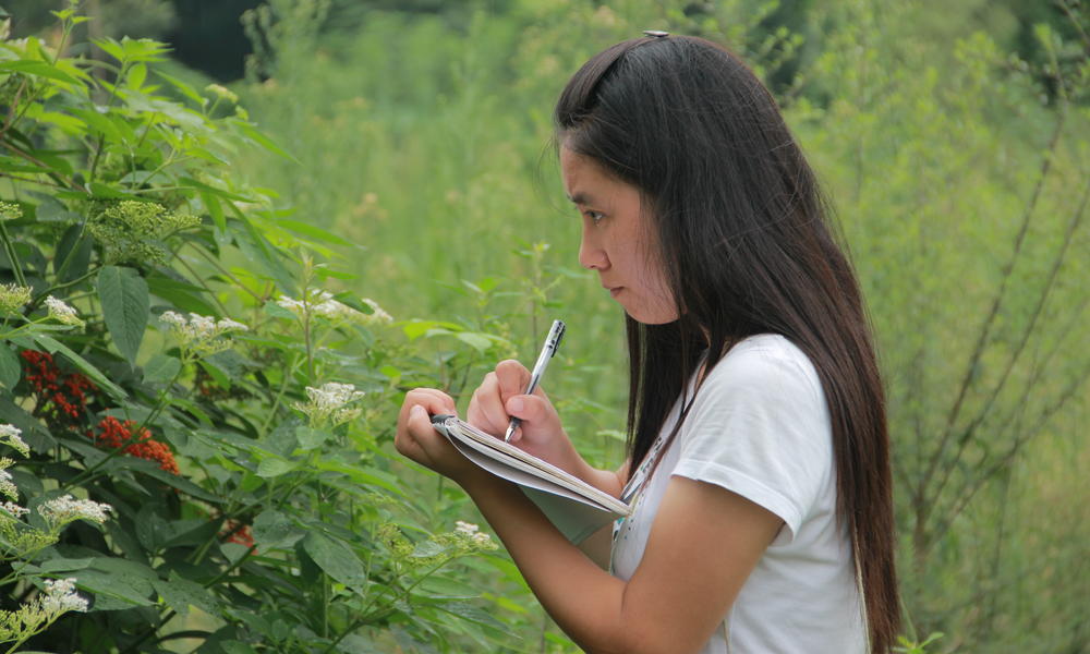 Jinyan taking notes