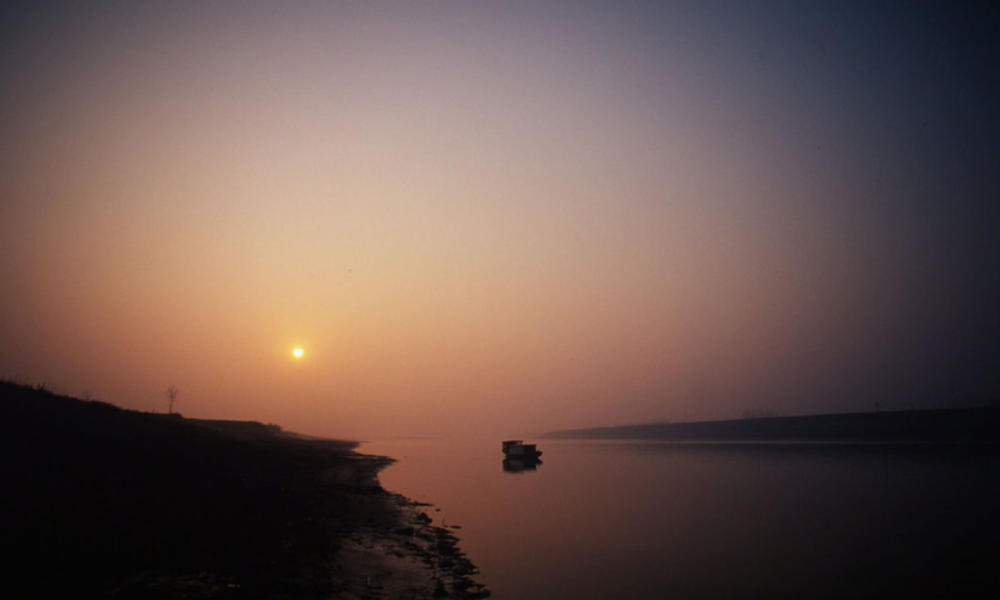 boat in river