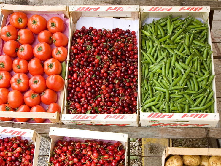 fruit stand