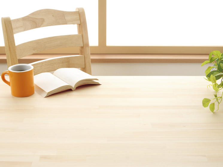 wooden desk