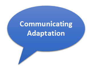 Communicating Adaptation