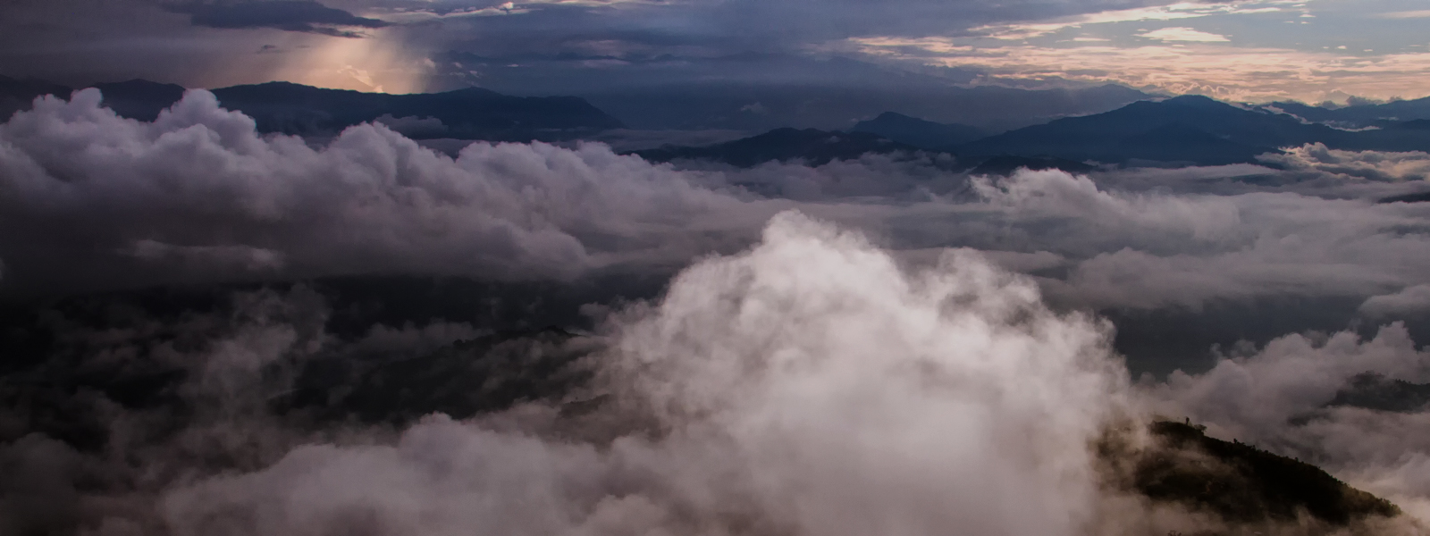 Fog over Mountains